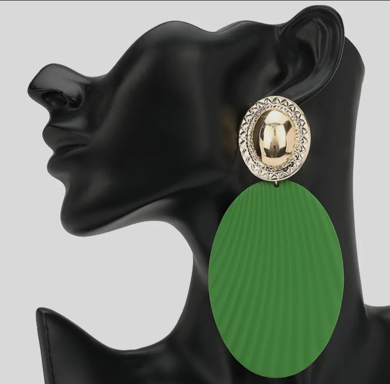 Oversized Textured Earrings