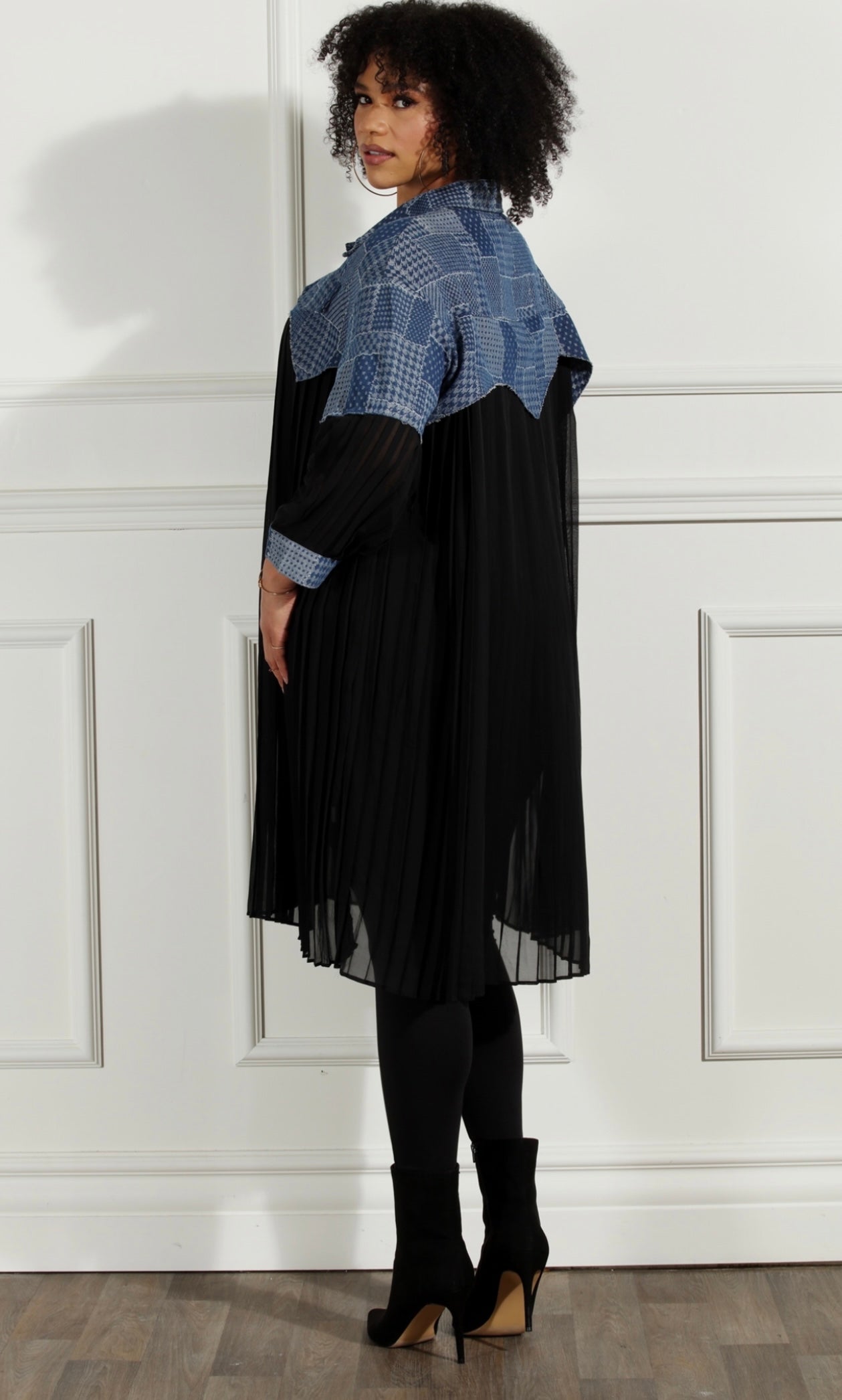 Look Amazing Pleated Dress