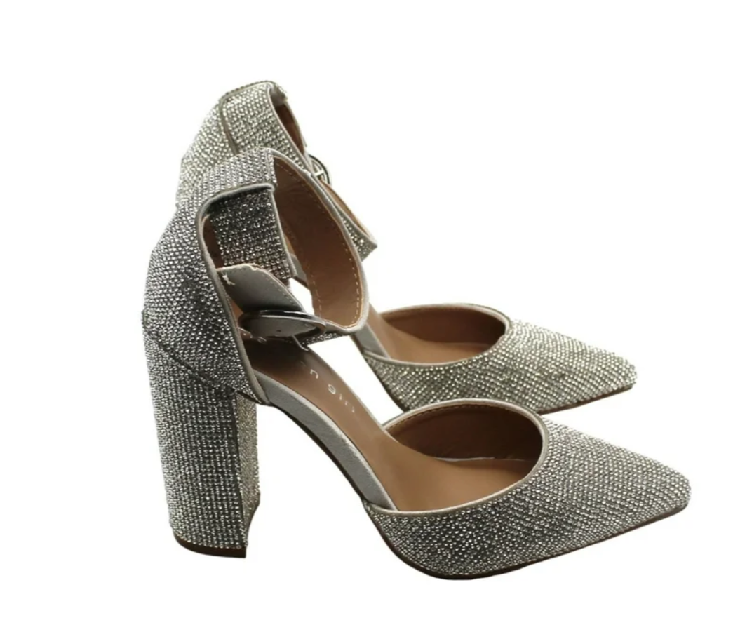 Hidden Beauty Rhinestone Pump