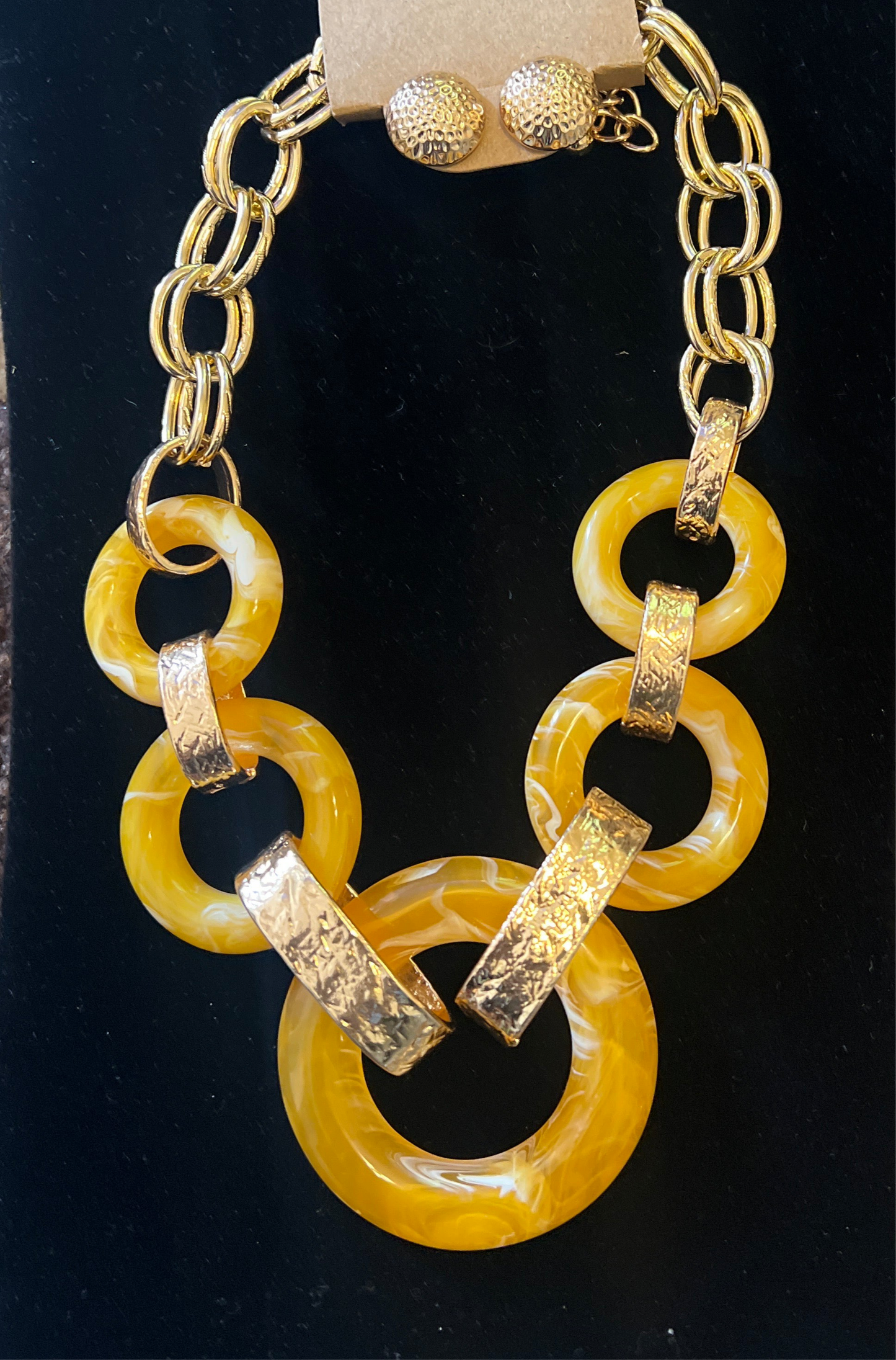 Charming Circle Link Necklace