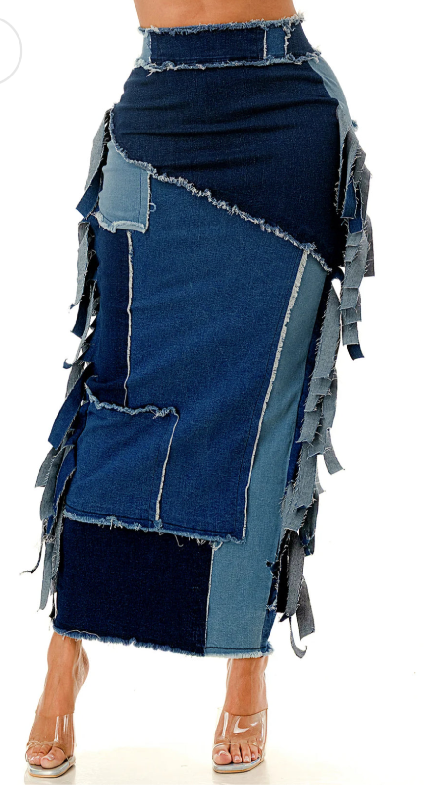 Oh So Denim In Style Skirt