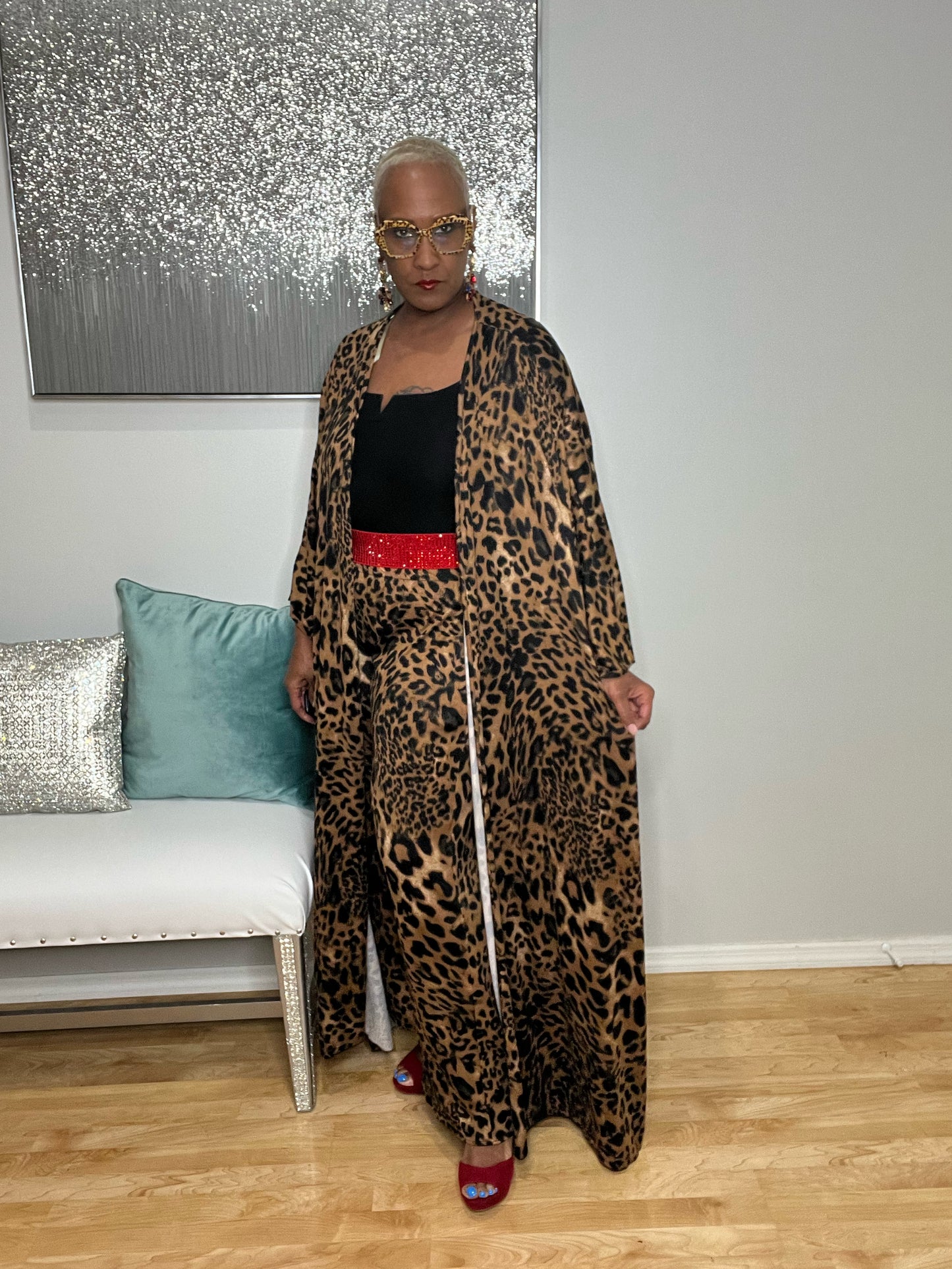 Fabulous Cheetah Print 2pc Set