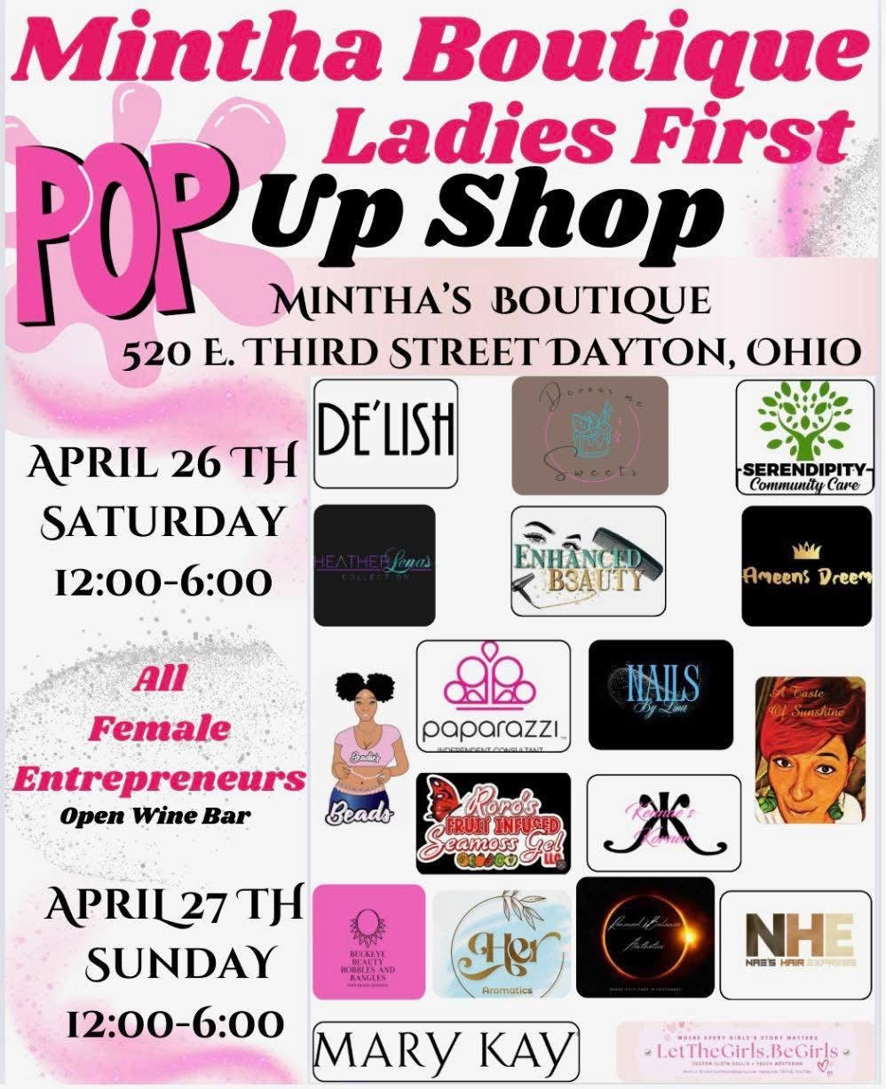 Mintha’s Boutique Pop Up Event 26-27 April