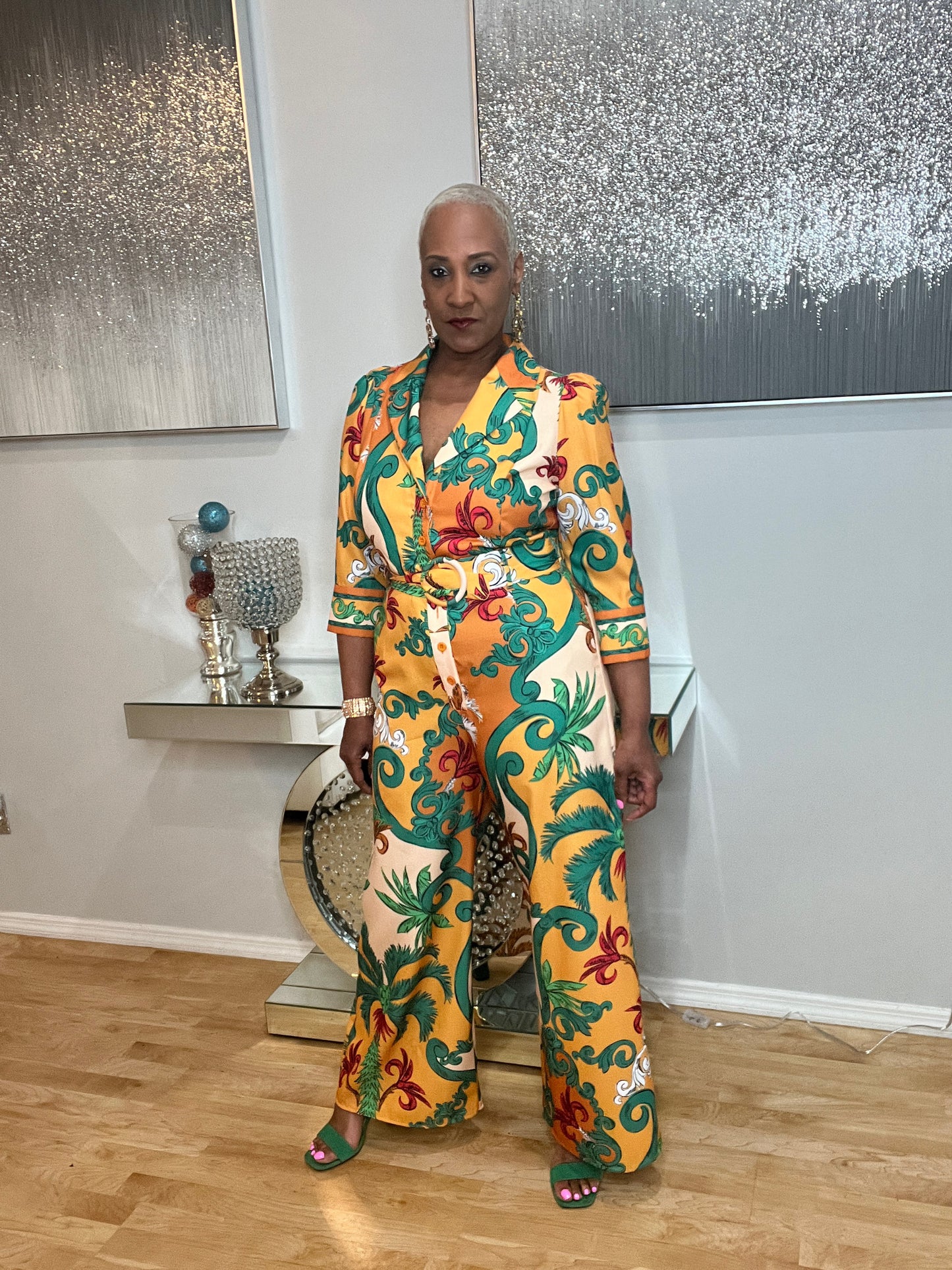 Ashlynn Printed Jumper