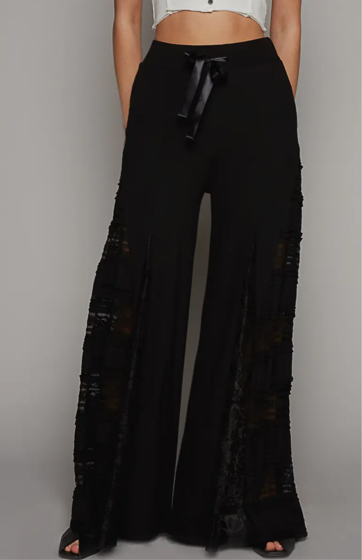 Fancy Lace Contract Pants