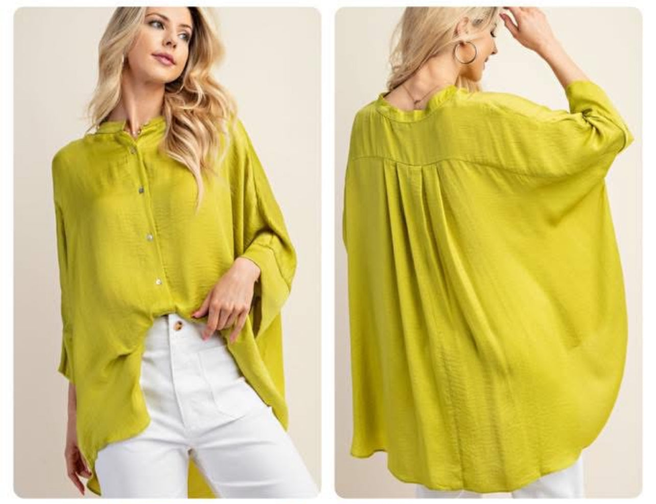 Effortlessly Casual Button Down Top