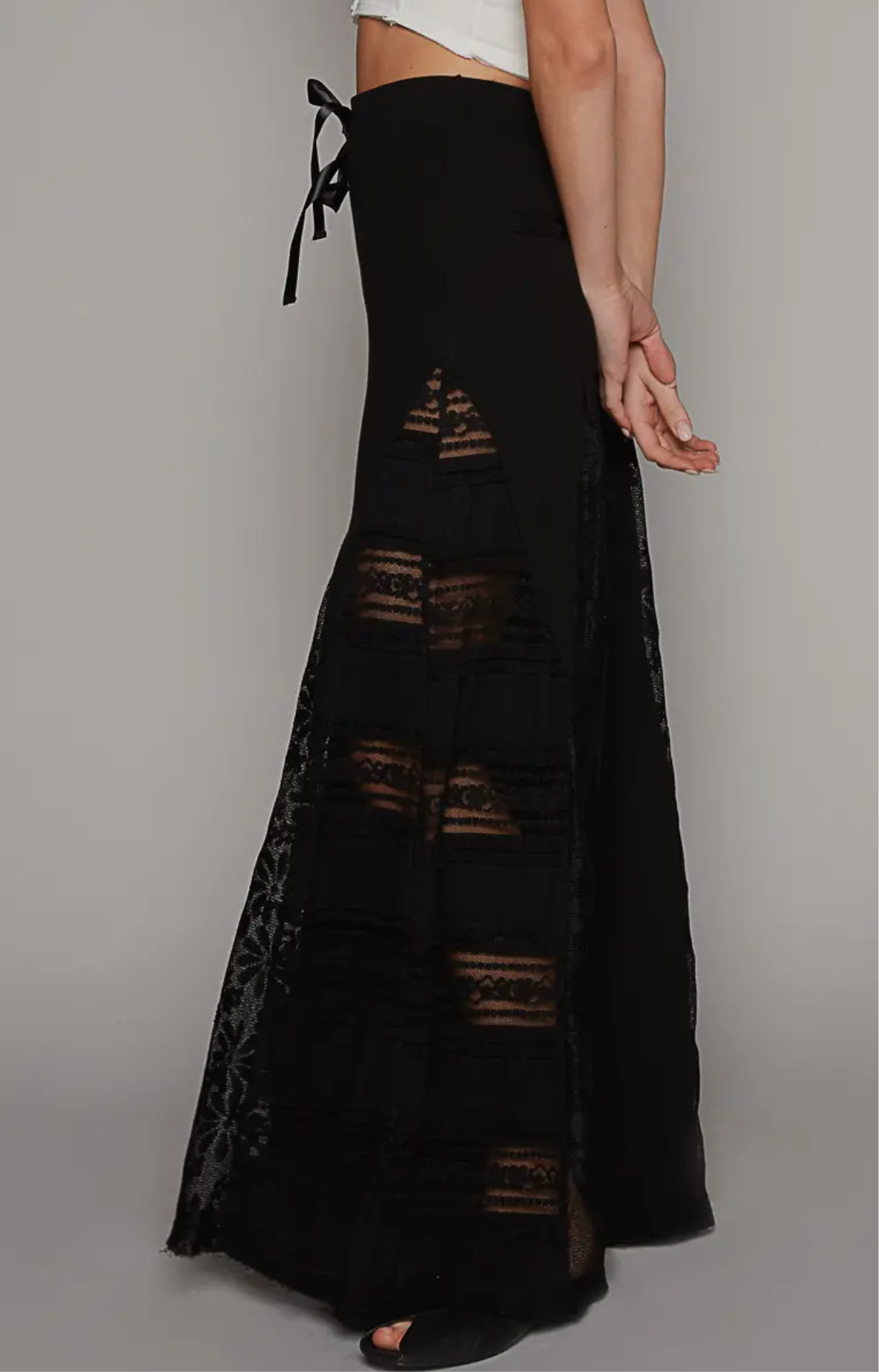 Fancy Lace Contract Pants