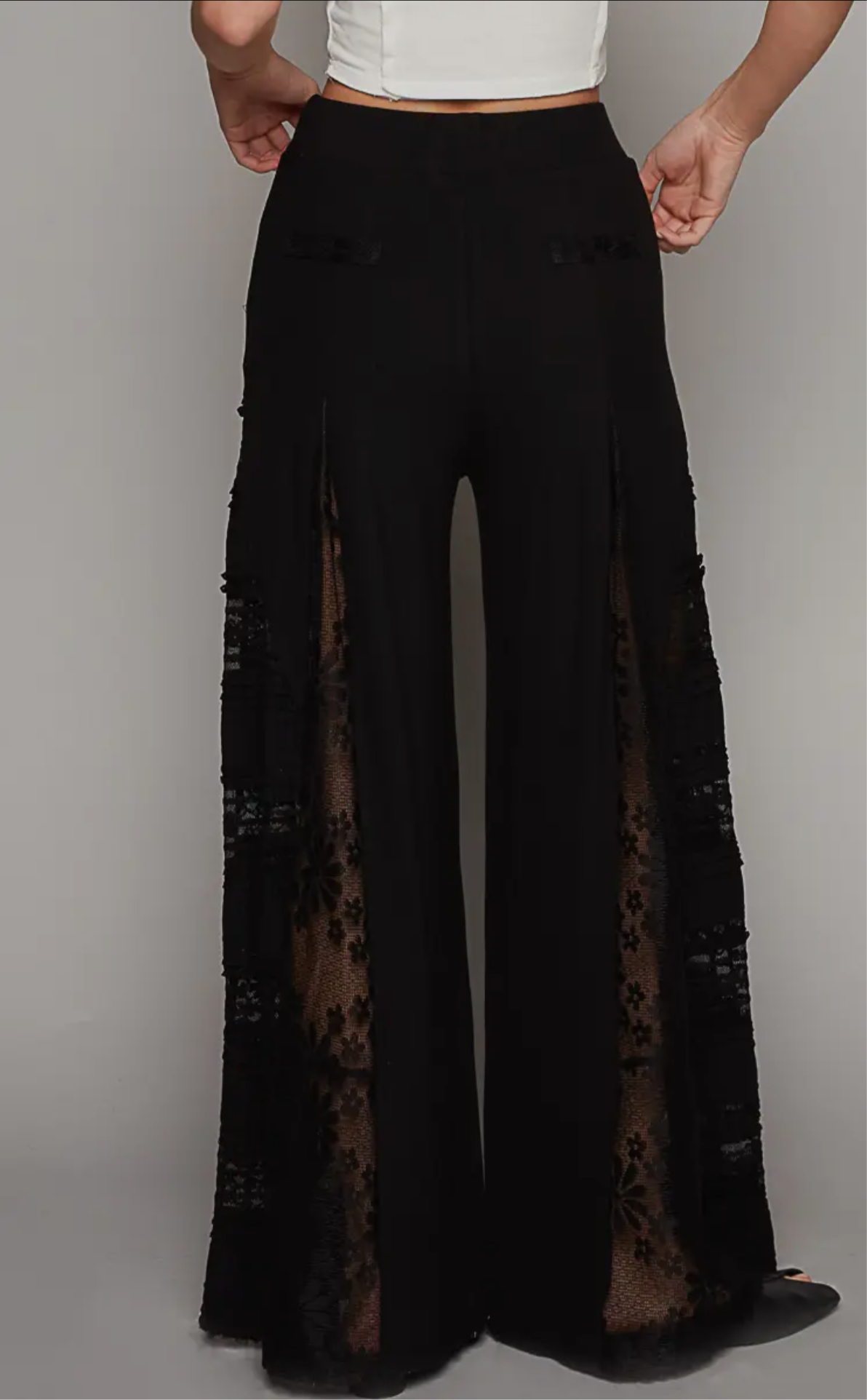 Fancy Lace Contract Pants
