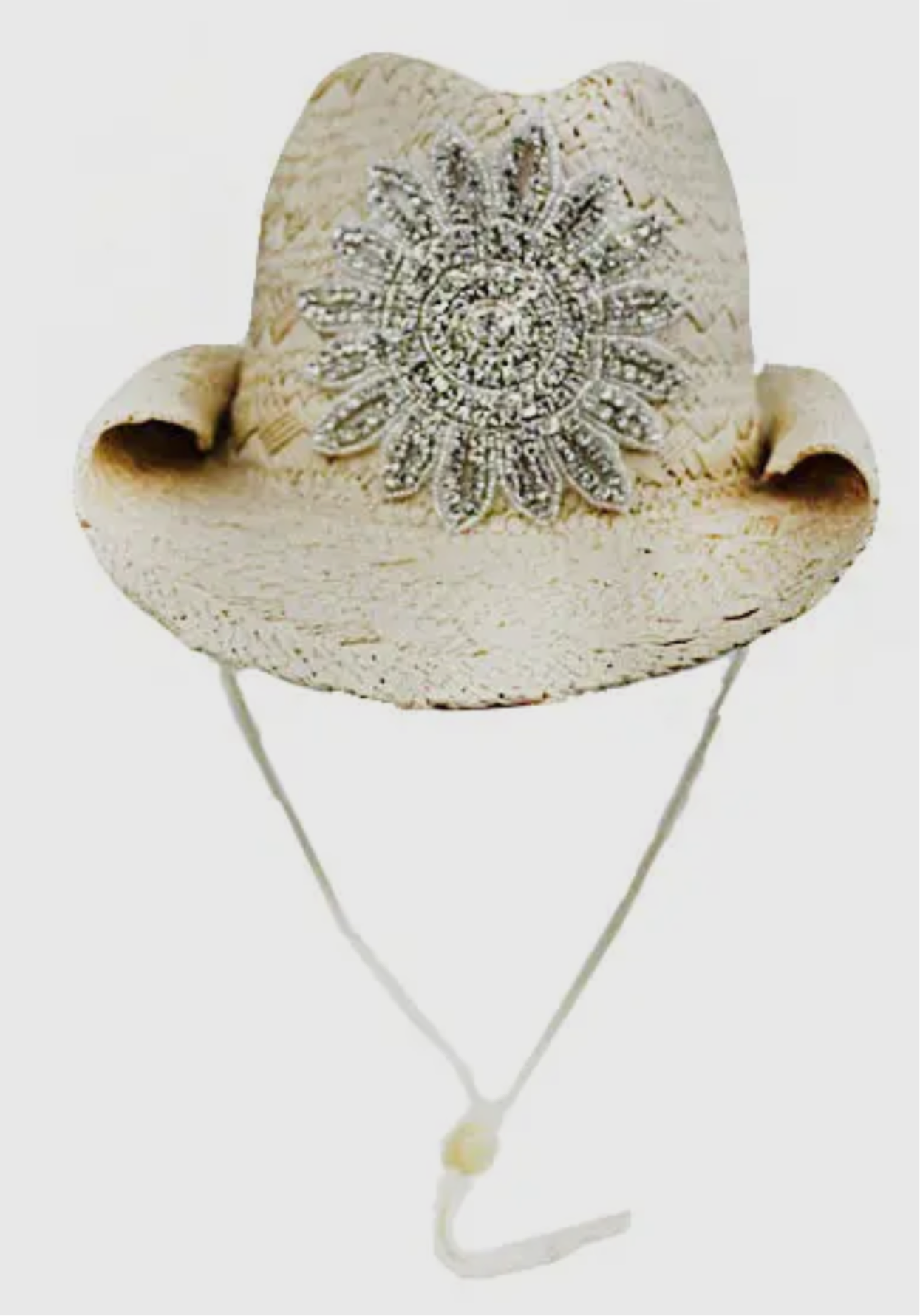 Big Flower Cowboy Hat