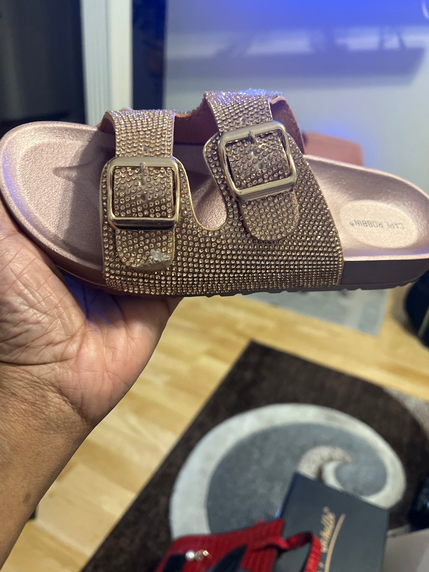 Rosegold Bling Slide_8
