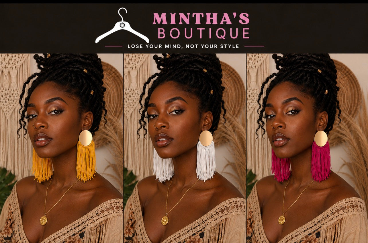 Boho Fringe Earrings