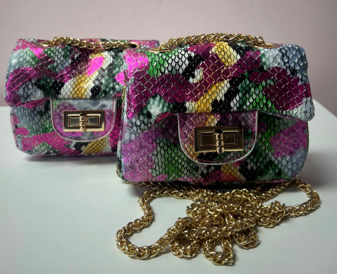 Mini Snake Crossbody Bag