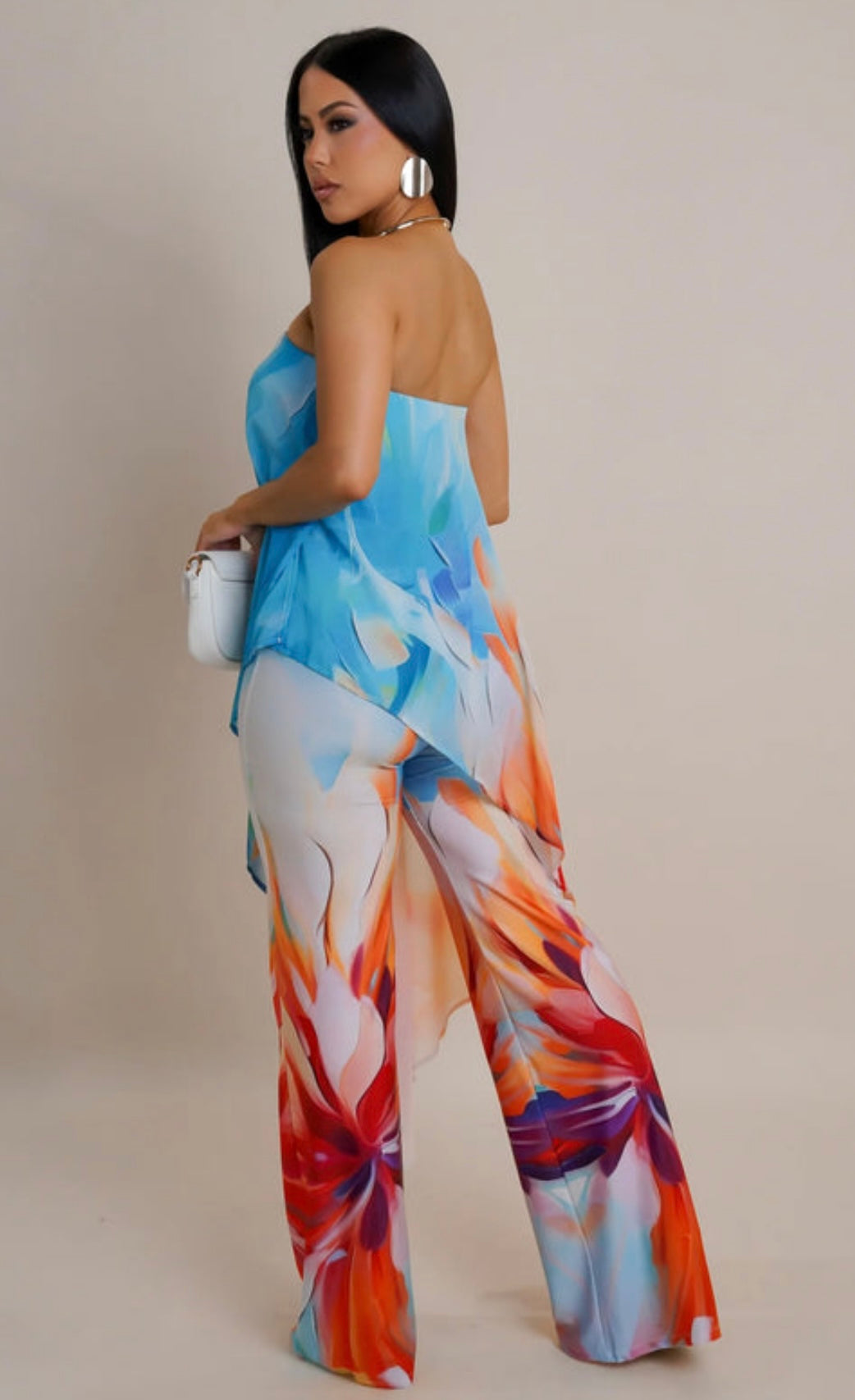 BEACH ME SOMEWHERE PRINTED JUMPSUIT