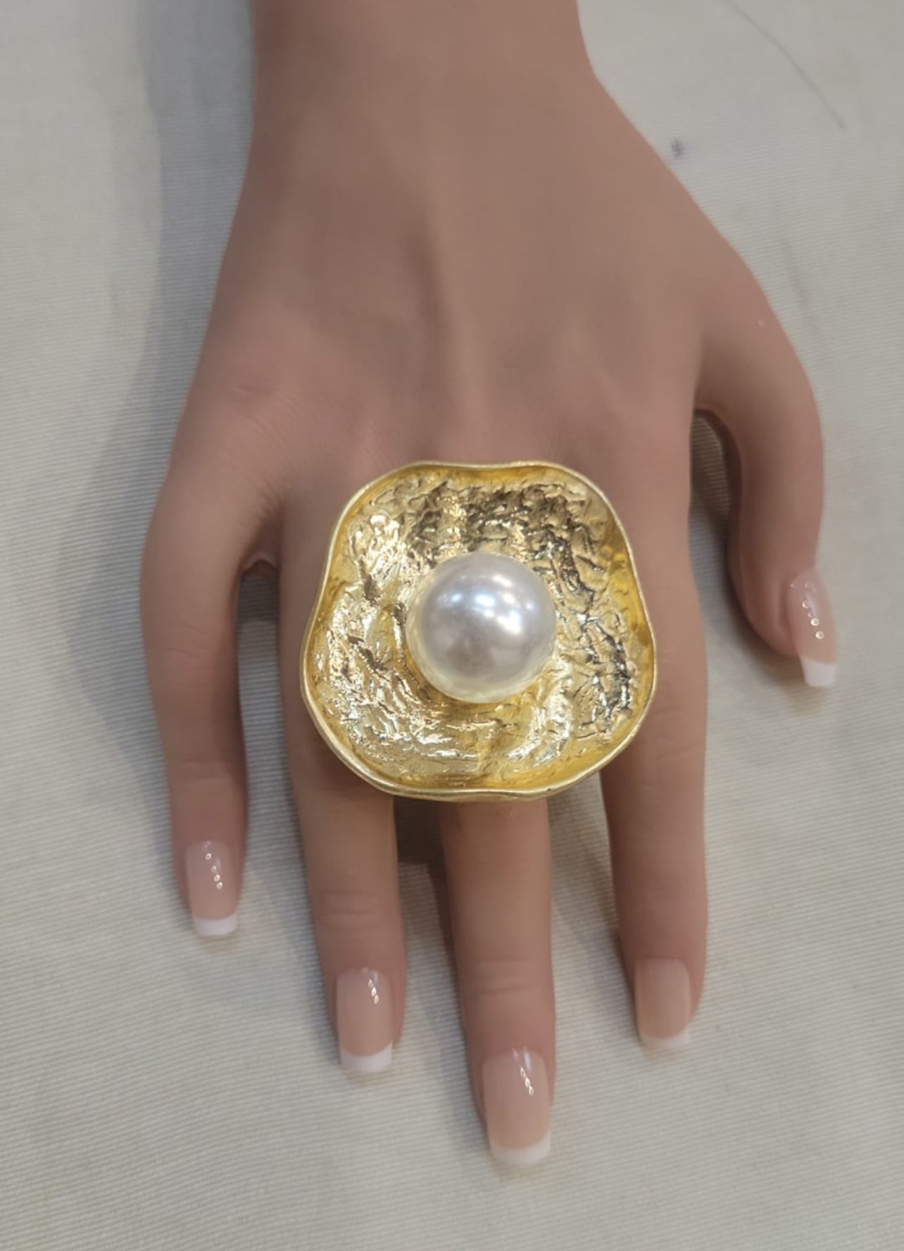 Pearl Band Ring