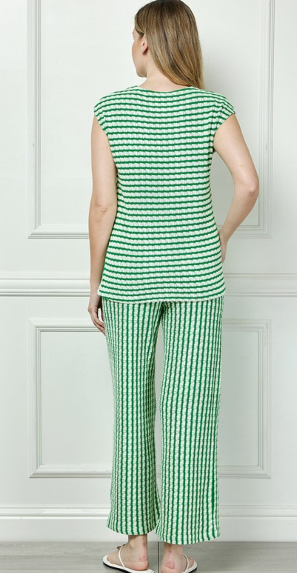 Sophisticated 2pc Stripe Set