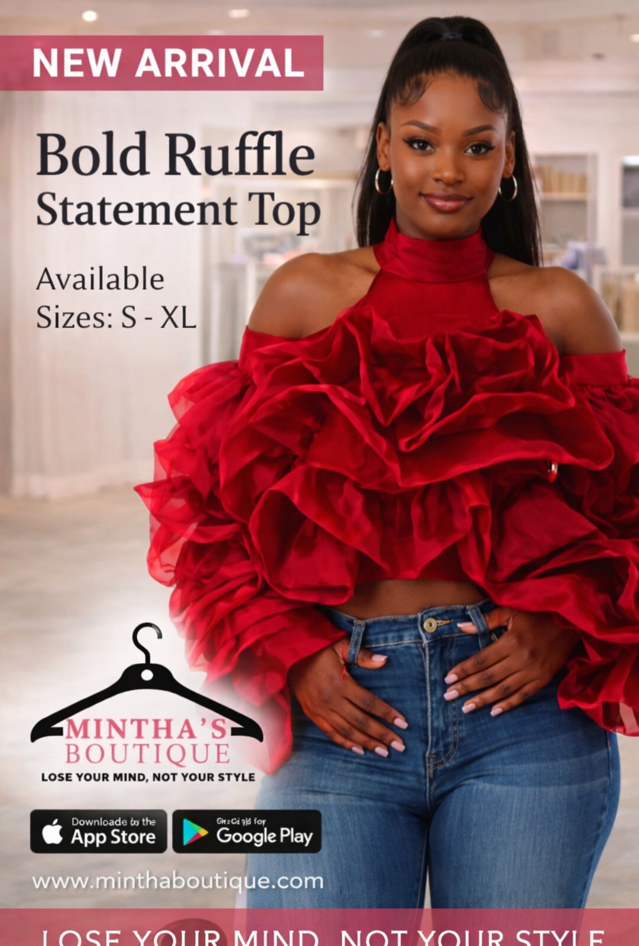 The Perfect Harmony of Elegance Ruffle Top