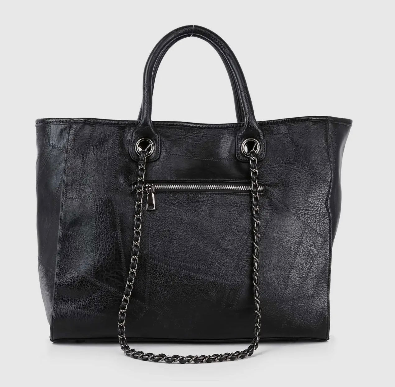 Stunning Rhinestone Accented Tote Handbag
Make a shining