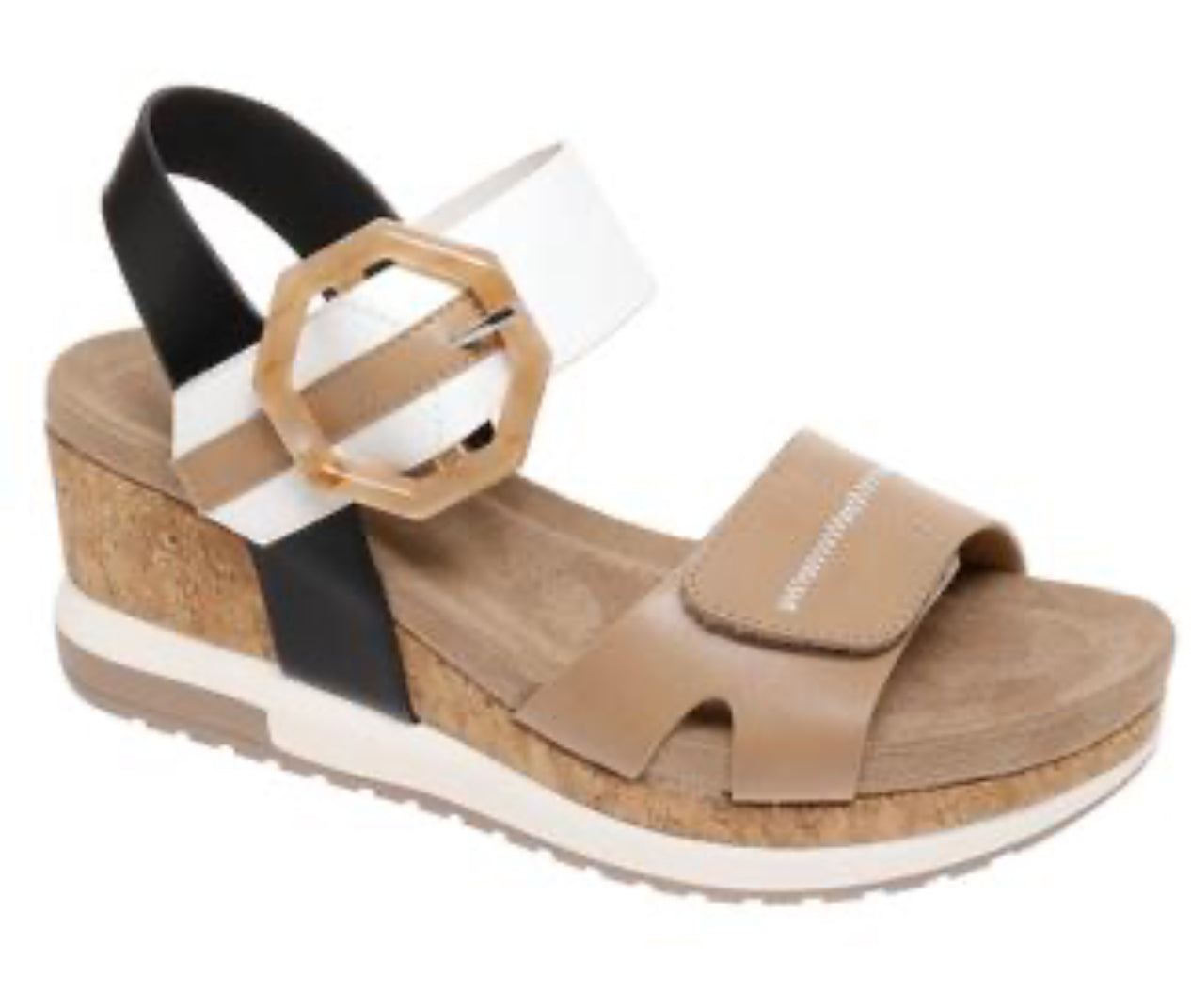 Leslie TwoToe Wedge Sandal