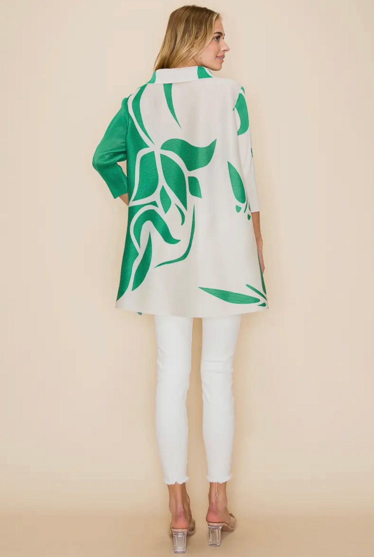 Green w/Envy Blossom Top