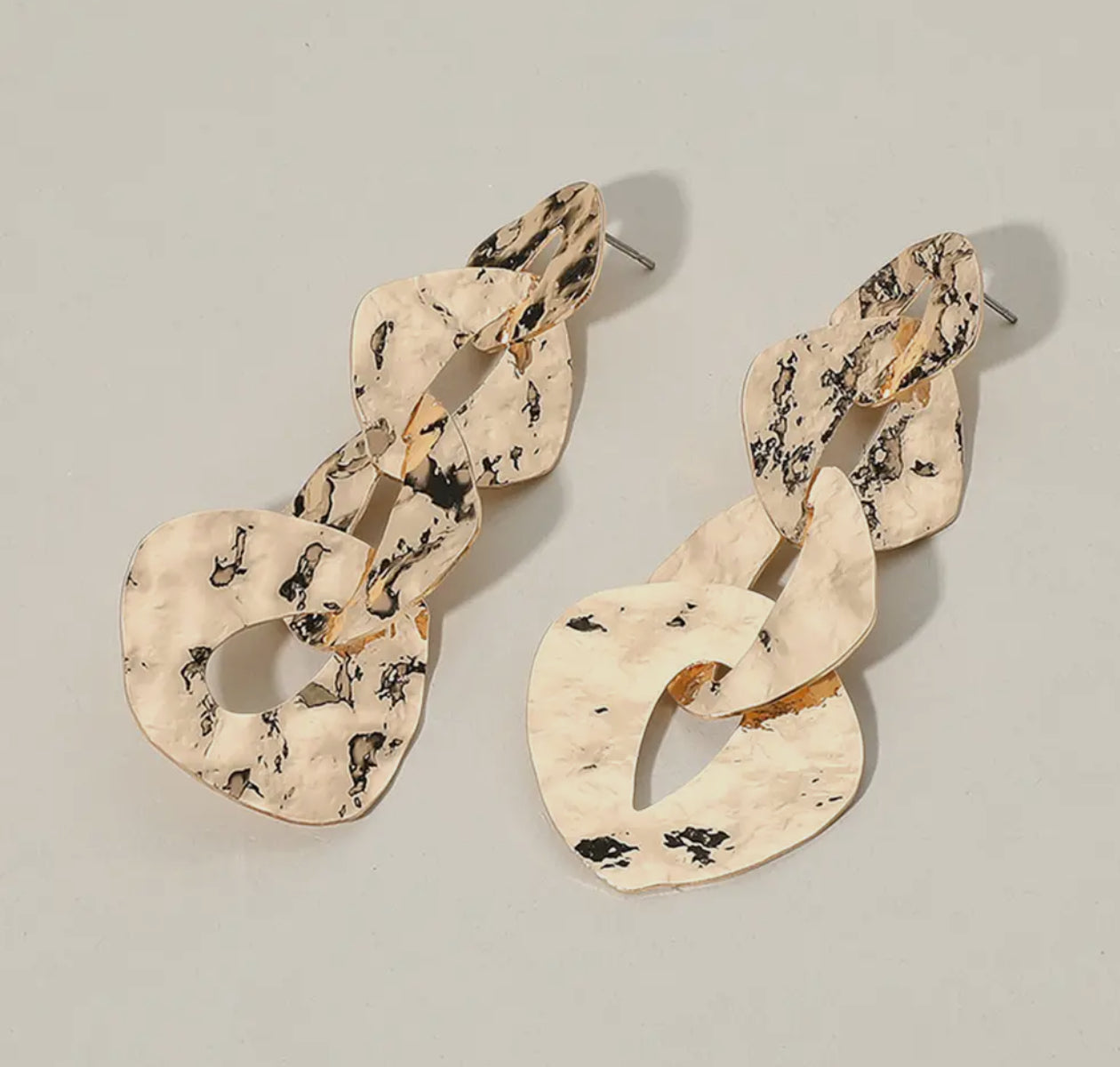 Hammered Texture Earrings