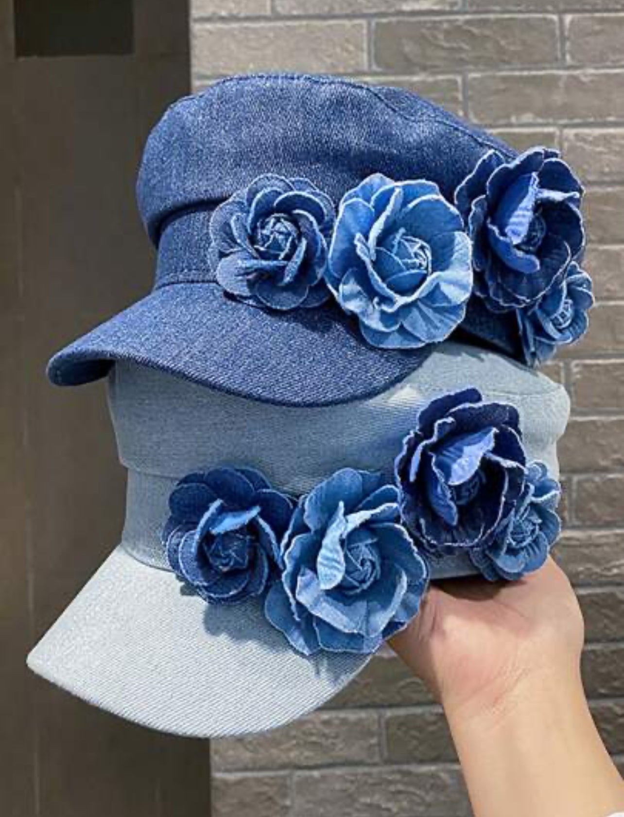 Chic Denim Cap
