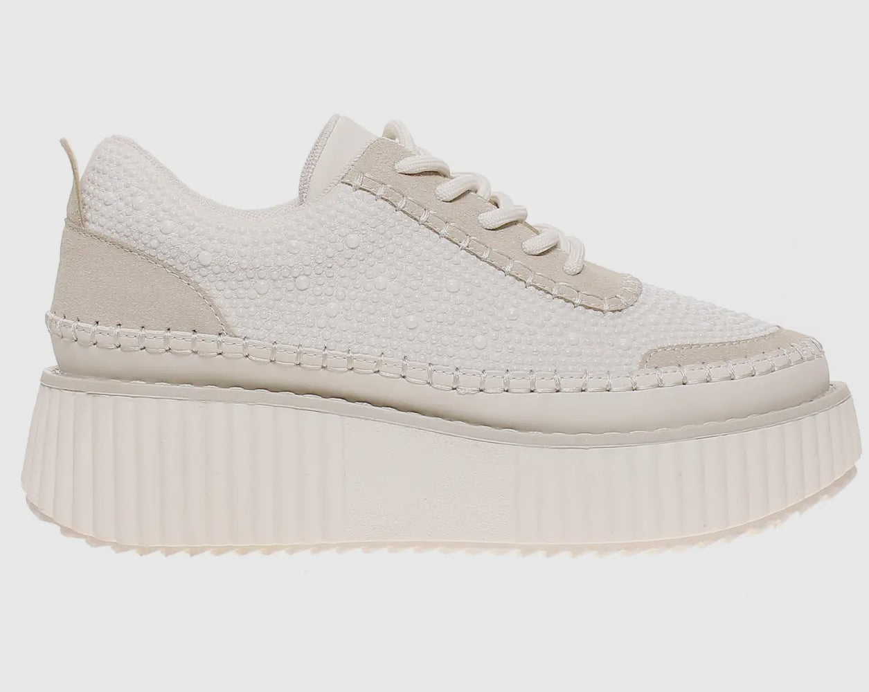 Vivid Vision Platform Sneaker_Cream