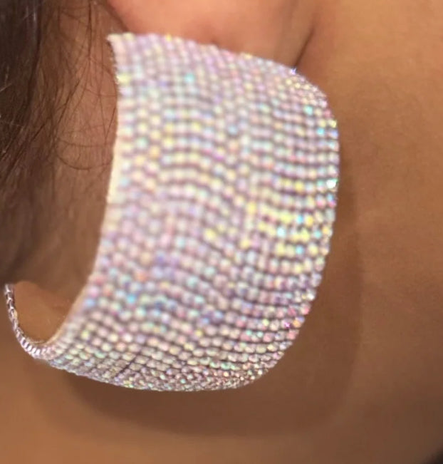 Cascade of sparkling Earrings