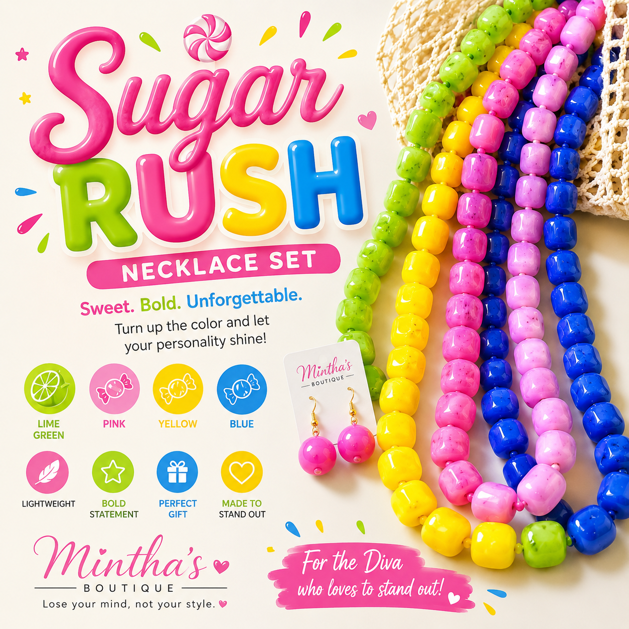 Sugar Rush Necklace Set