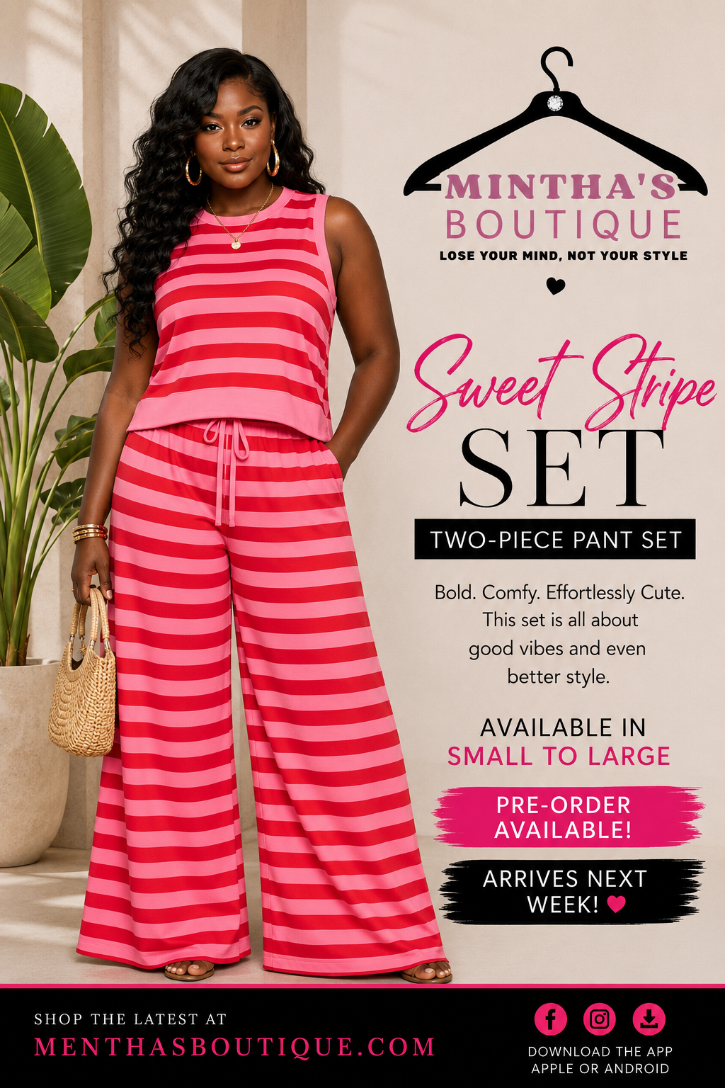 SWEET STRIPE SET_PRE ORDER 7/20