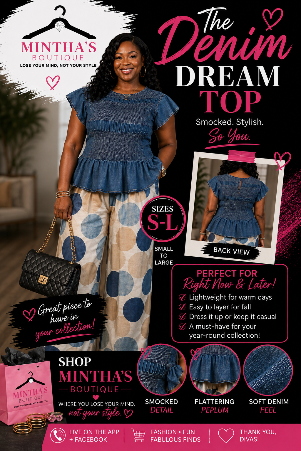 The Denim Dream Top π