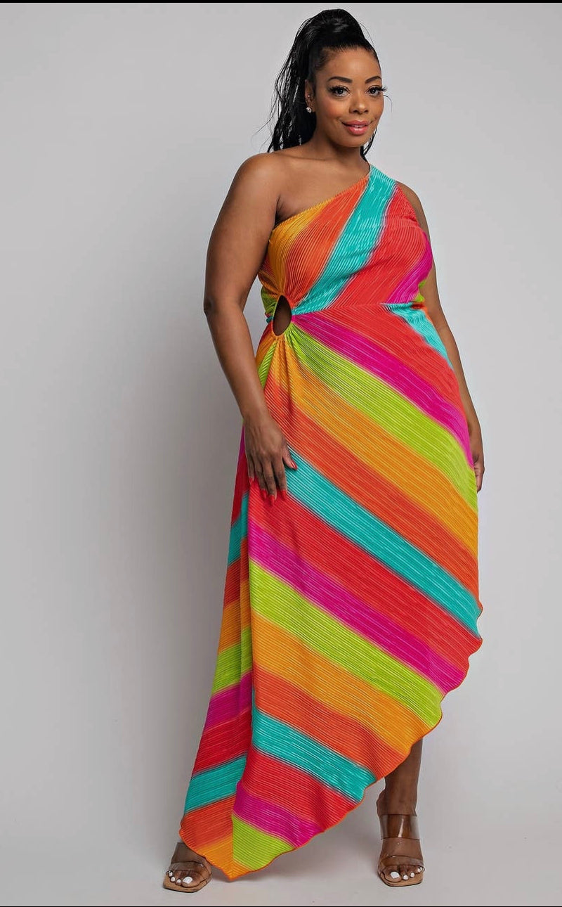 Splendid One Shoulder Dress