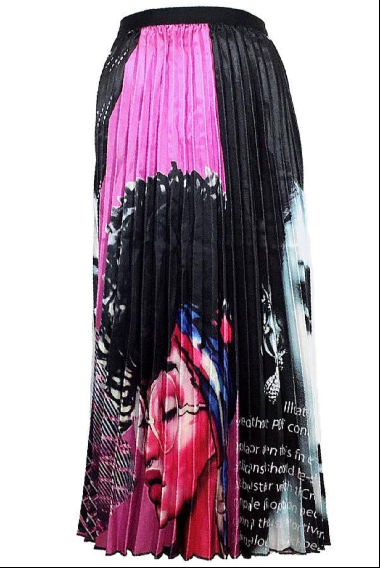 Urban Sister Pleated Skirt_yellow