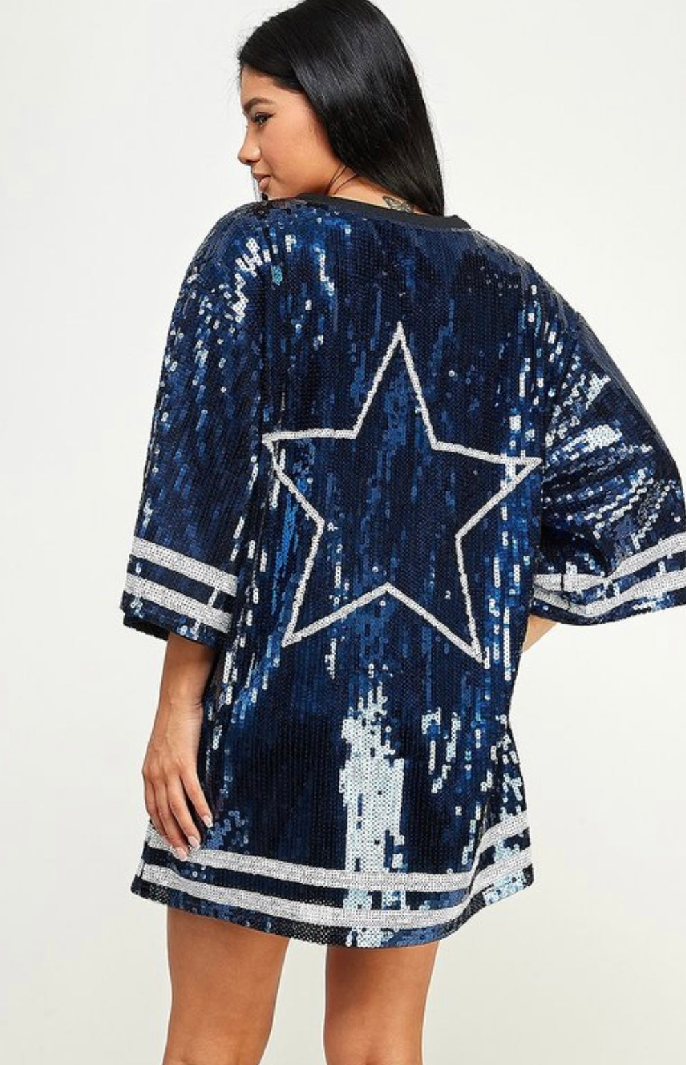 We Dem Boyz Dallas Sequins Jersey Dress/Topππ