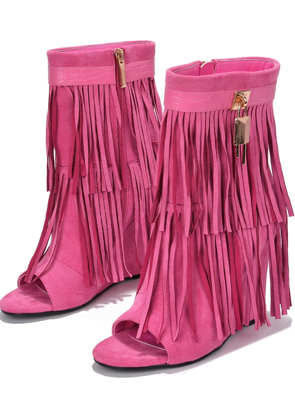 CERRITOS - Pink Open Toe