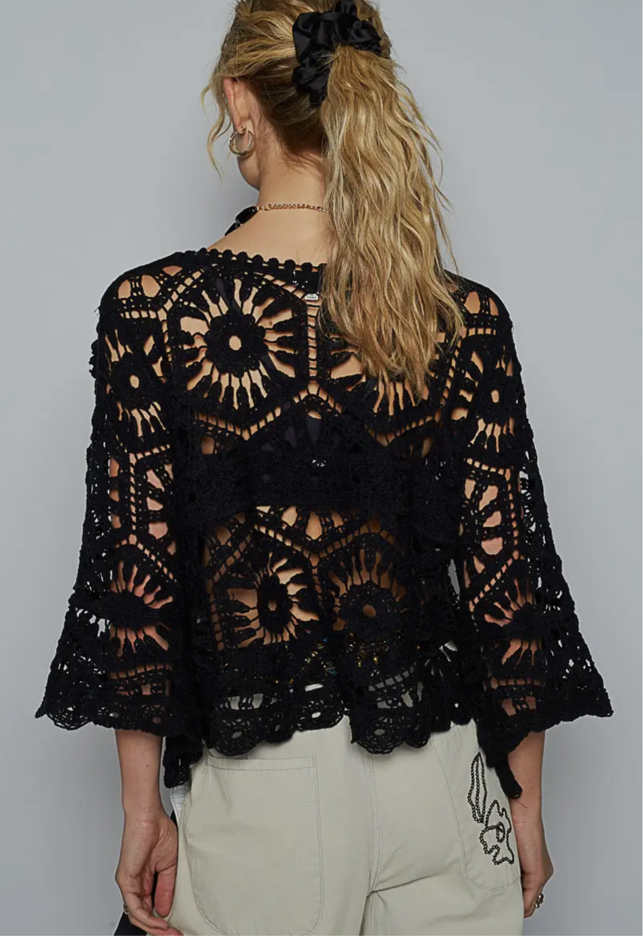 Flower Child Crochet Top