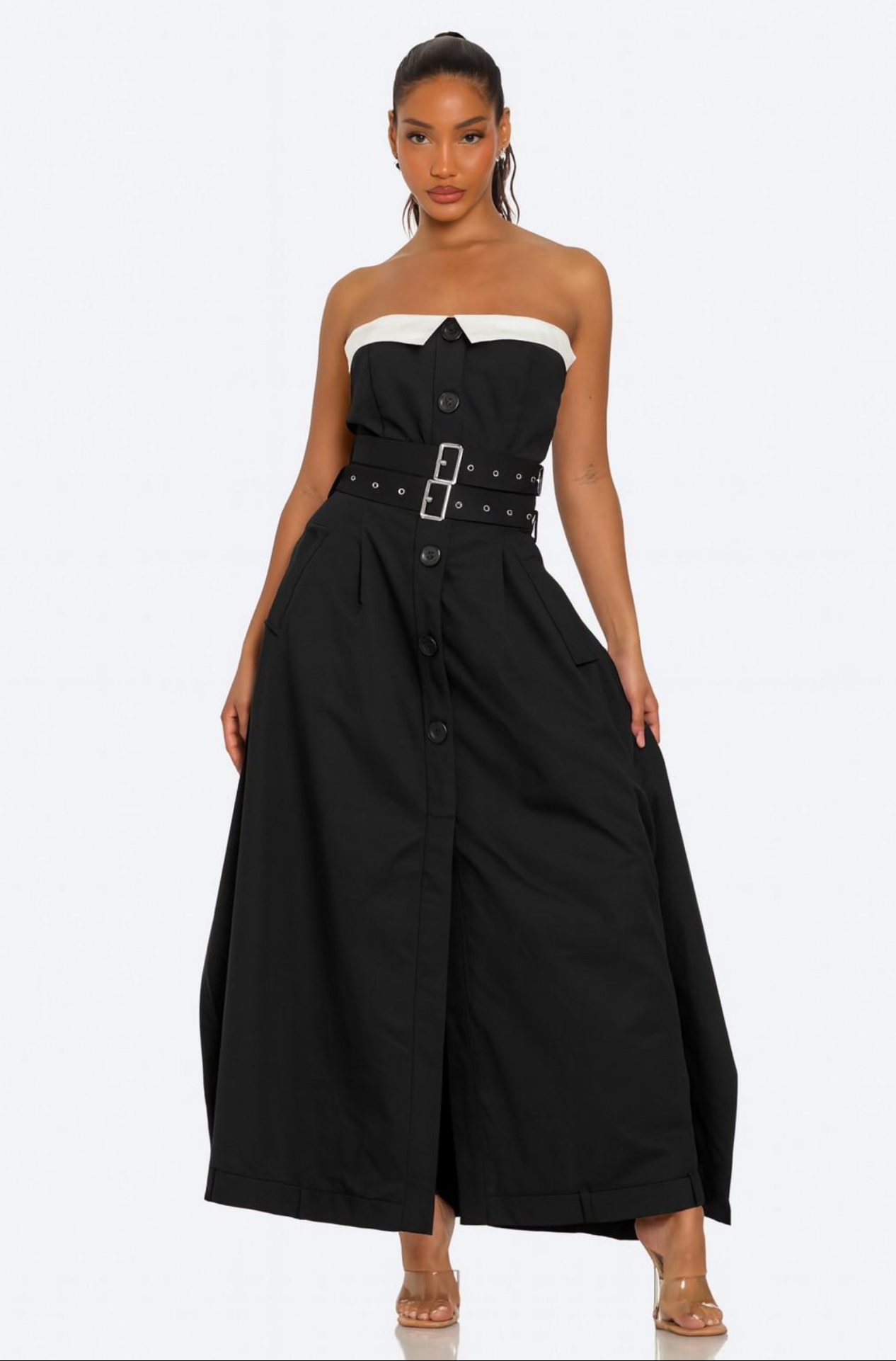 The Max Black Chic MIDI Dress