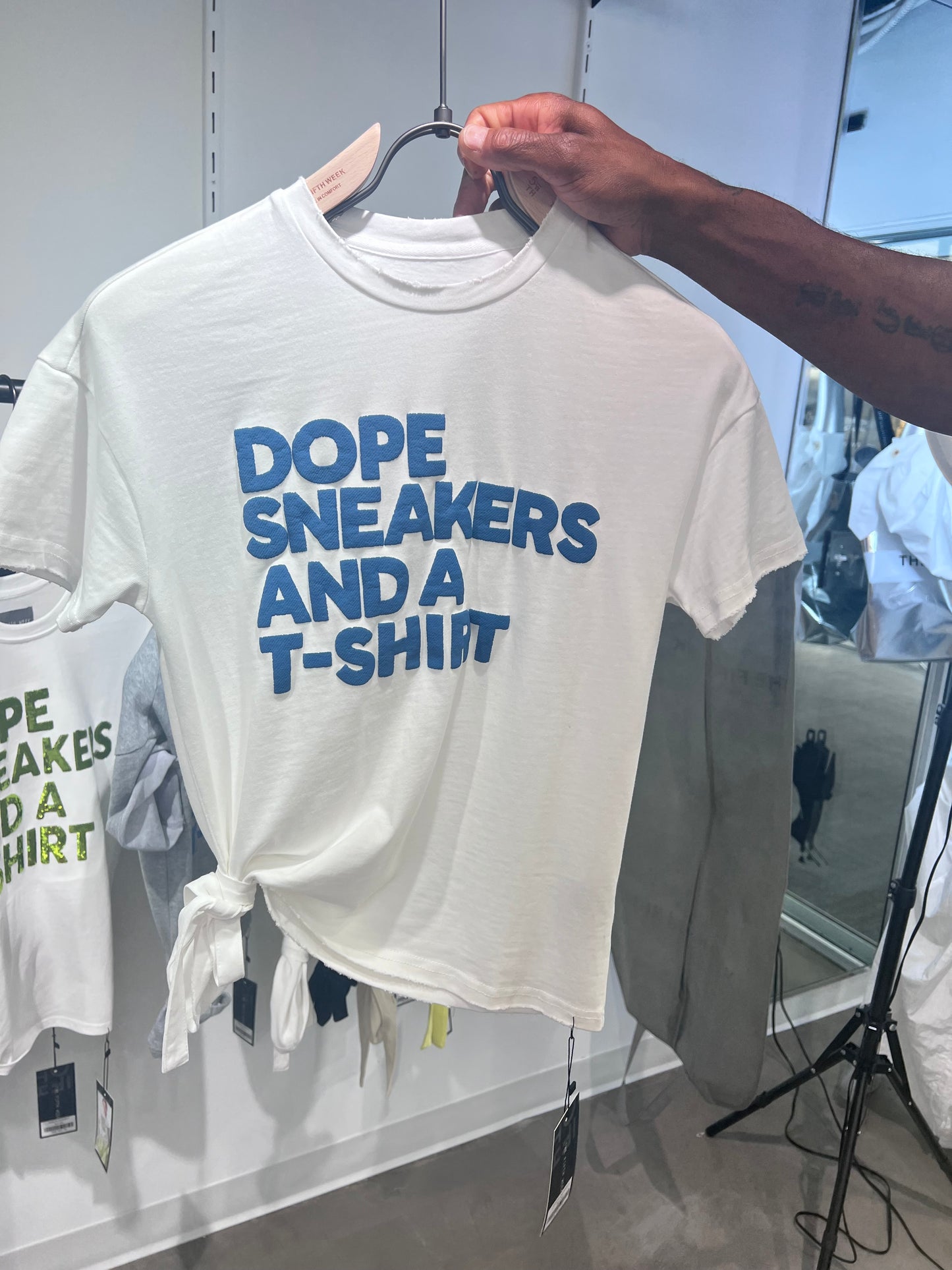 Dope Sneaker and A T-Shirt