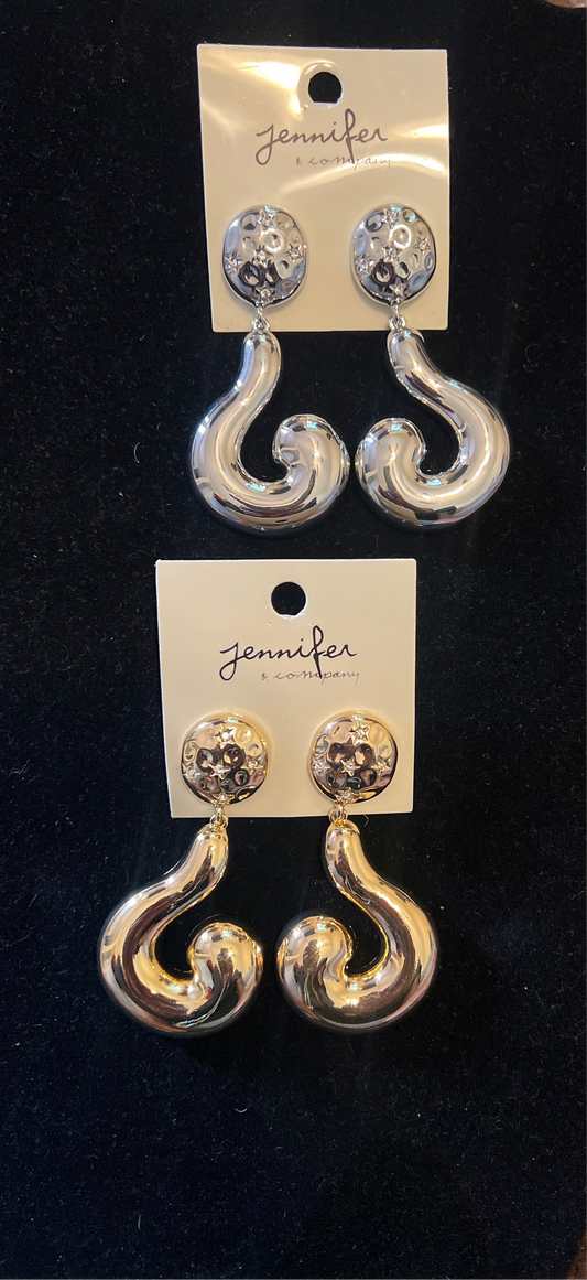 Tiffany Question Earring