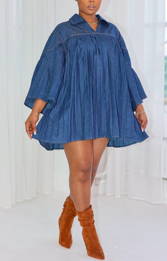 Molly Denim Dress
