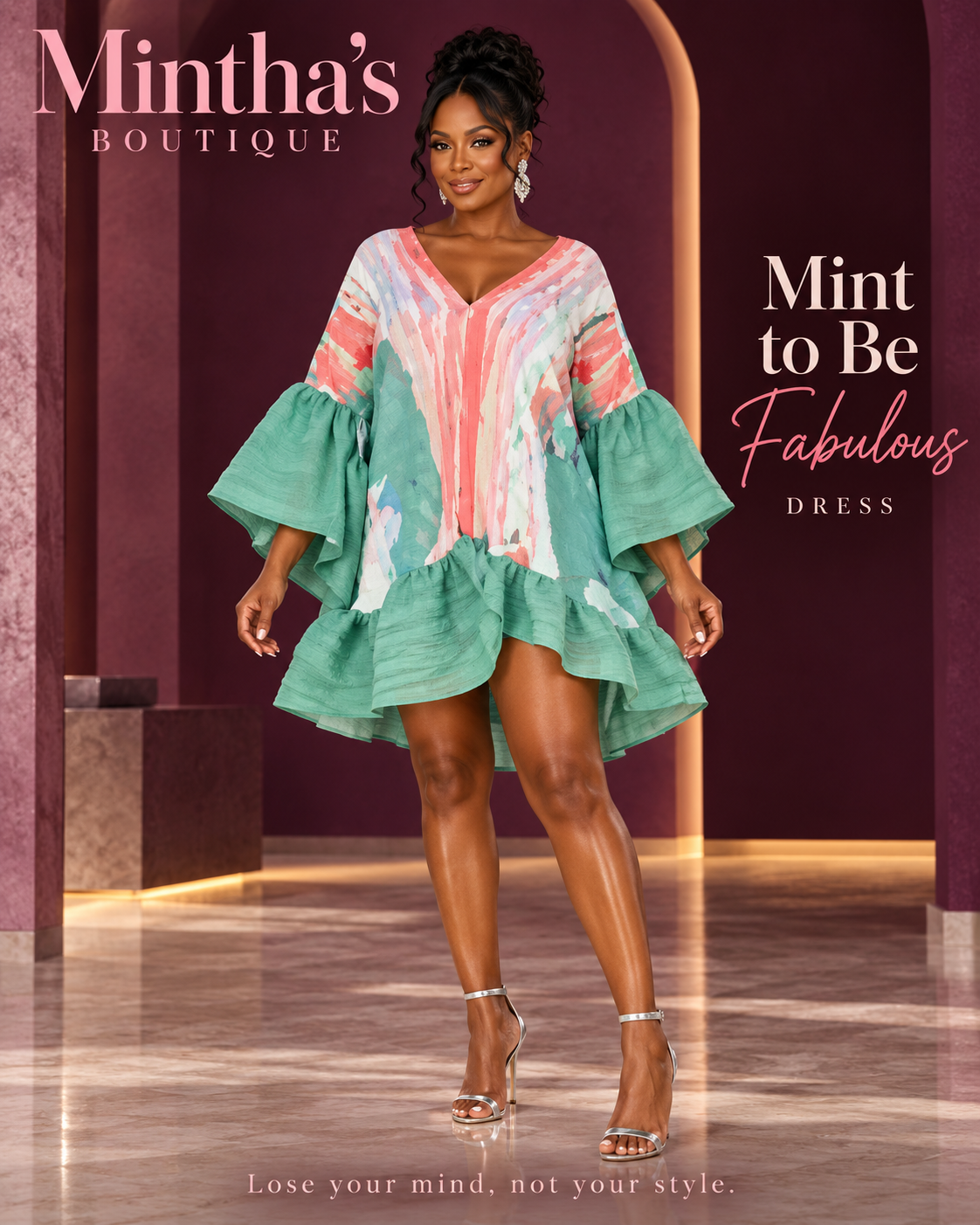 💚 Mint to Be Fabulous Dress _Pre-Order 10/3