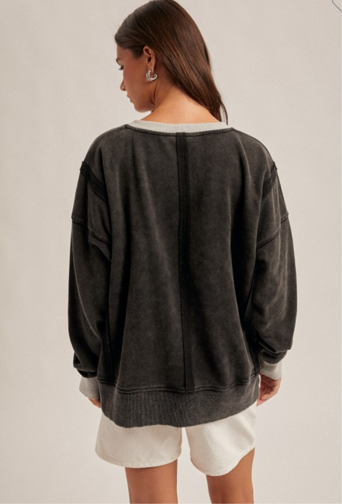 We The People Roll-Neck Sweat Shirt