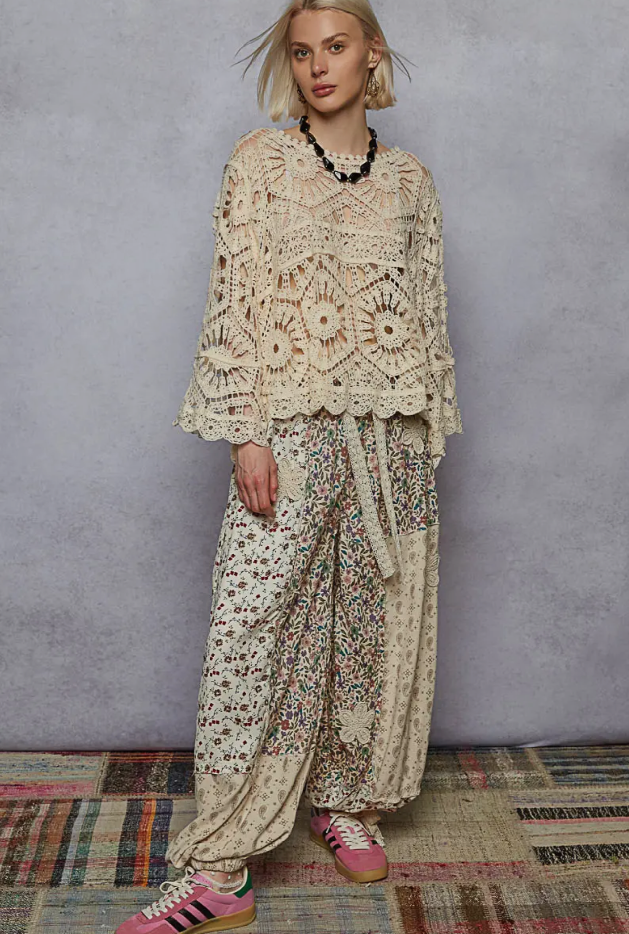 Flower Child Crochet Top