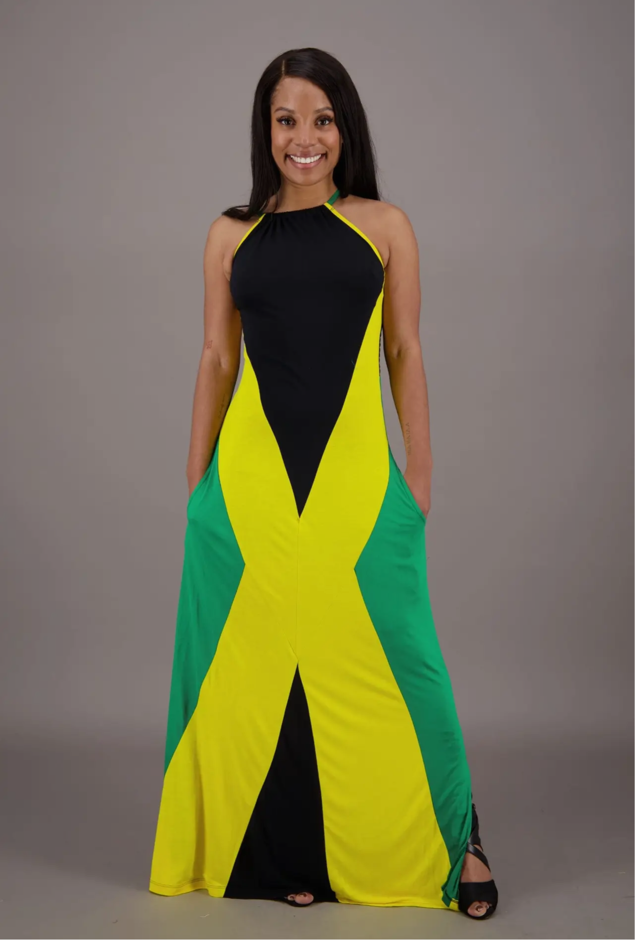 Rasta Maxi dress One size fit
