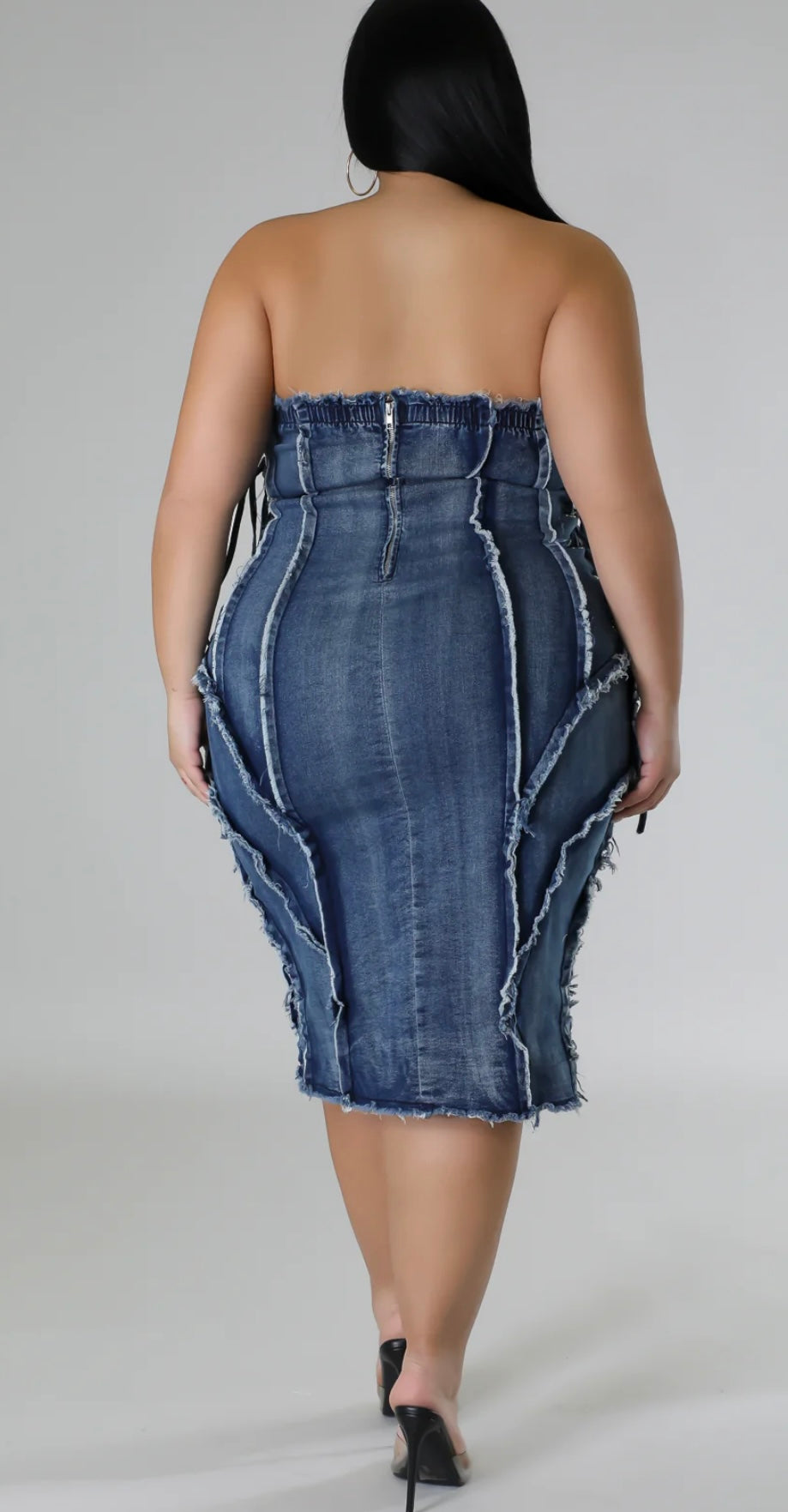 Destination Denim Tube Dress