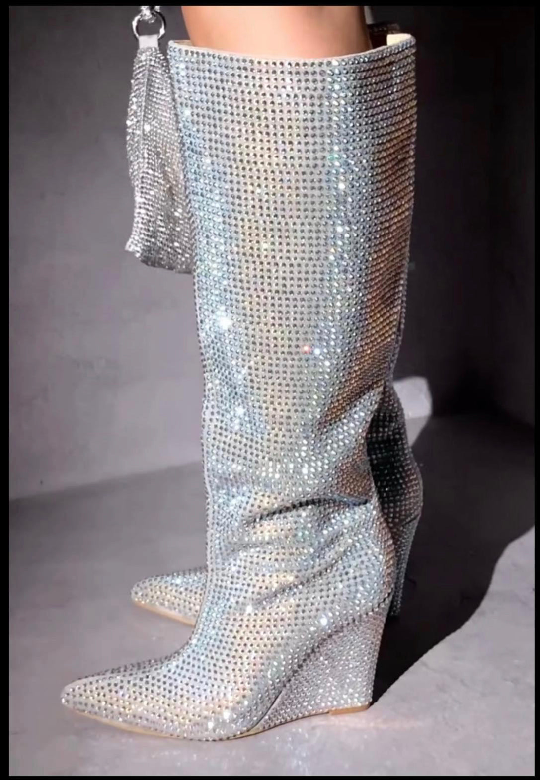 Coraline Rhinestone Boot