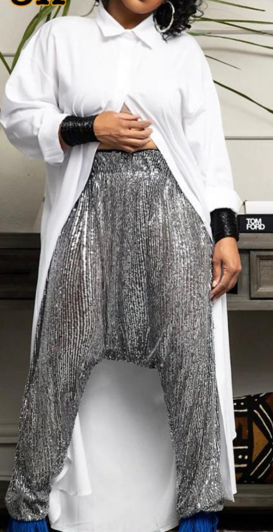 We Like To Party Plantium Harem Pants