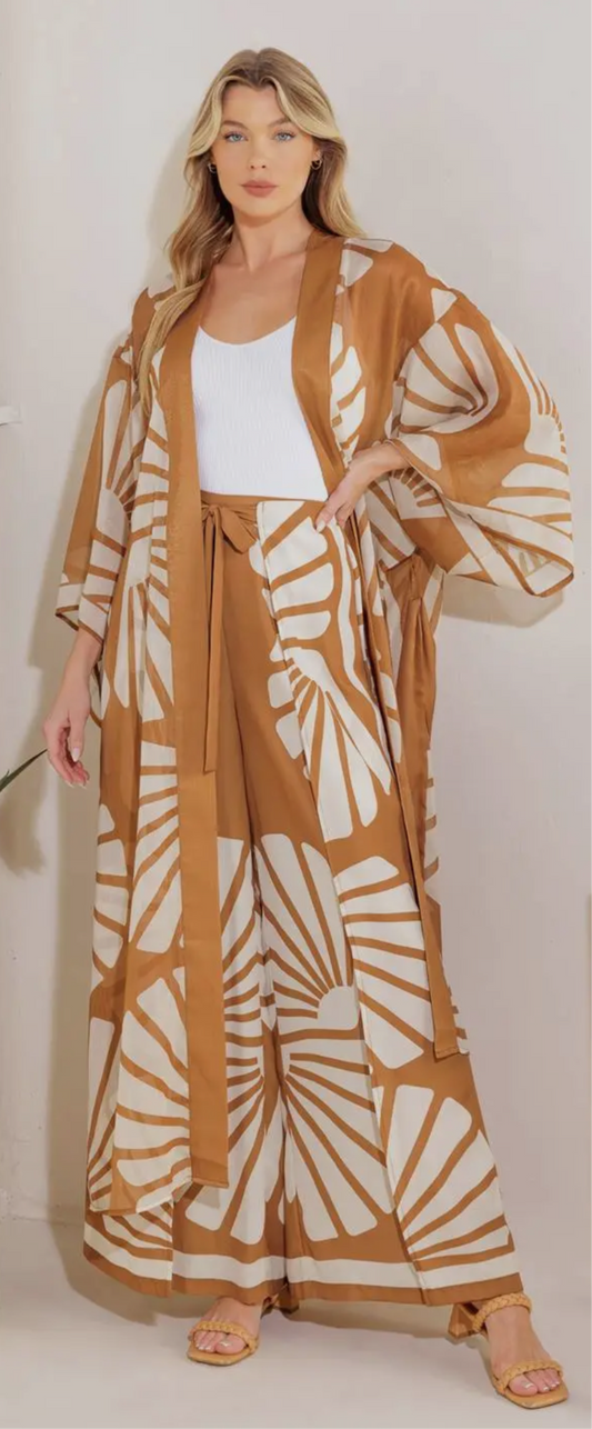 Kinda Cute 2pc Kimono Set