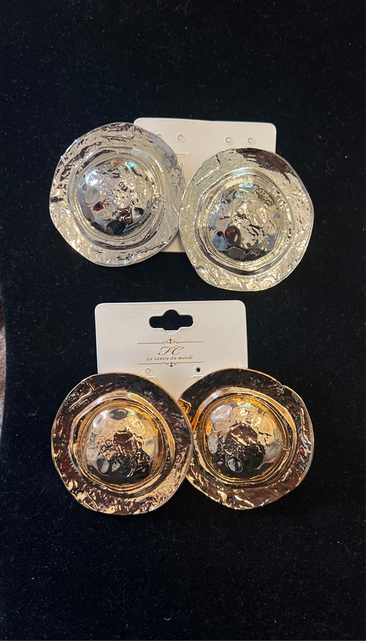 Tiffany Circle Bold Earring