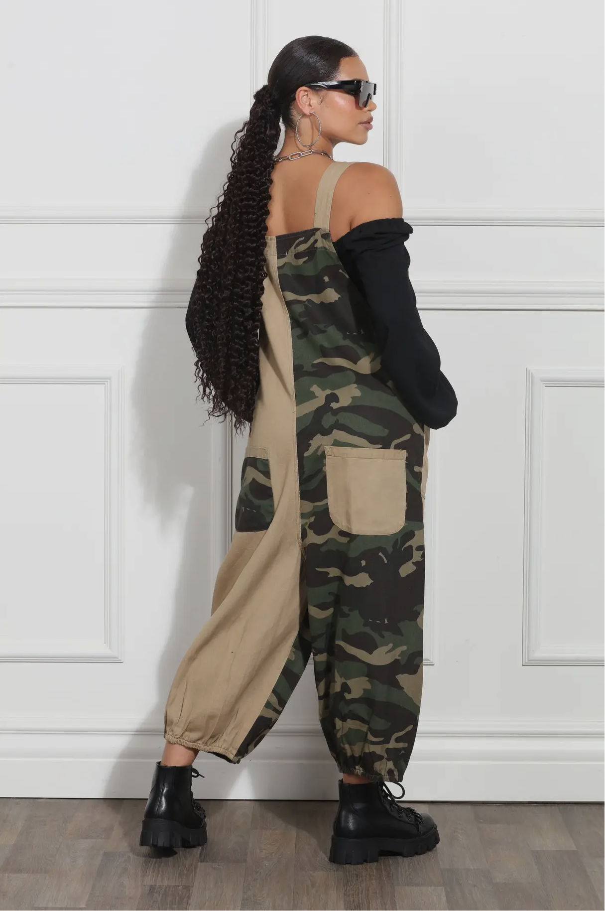 Heading Out Camo Overall Jumper