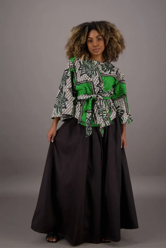 African Wrap Top
